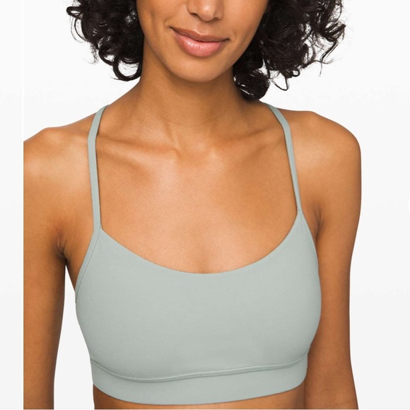 Lululemon flow y bra jade grey size 6 - Picture 4 of 7